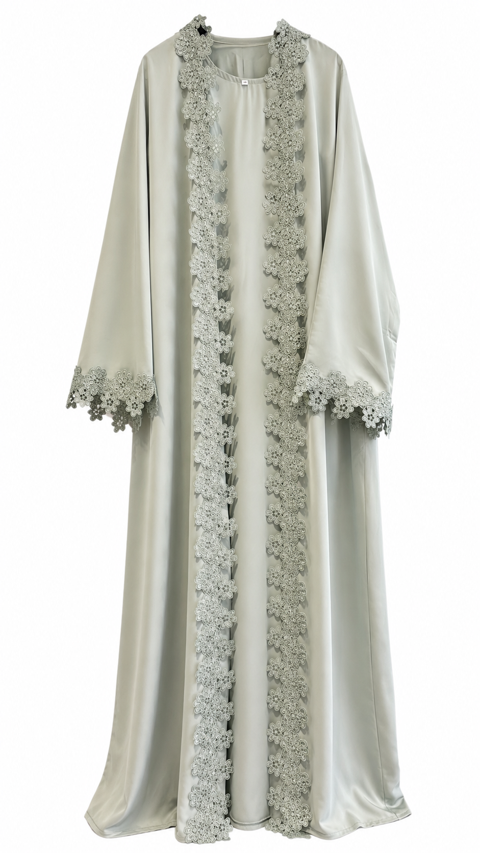 Sage Lumière Lace Abaya